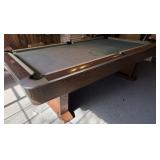 Vintage Brunswick Pool Table