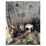Watering Hose Reel, Shovels, Hand Garden Tools,