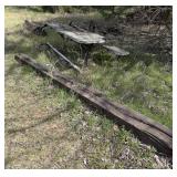 5+/- Railroad Ties, Broken Picnic Table