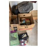 7+/- Books, 2 Bowling Balls, Softball, Dominoes,
