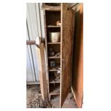 Metal Cabinet & Contents