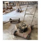 Murray Gas Mower, Manual Reel Mower