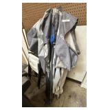 Shade canopy and frame