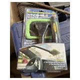 extention cords (2), windshield wonder, solder kit