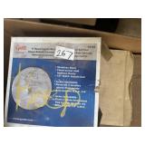 Grote 8" mirrors, brake pads, clear vinyl tubing,