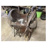 saddle and stand