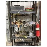 73"x18"x35" heavy duty plastic shelves (5)