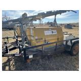 light tower with trailer