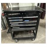 U.S. General metal tool box on casters 42" x 30"