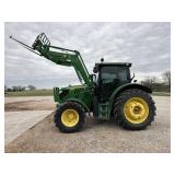 '15 John Deere 6125R Tractor w/ Loader