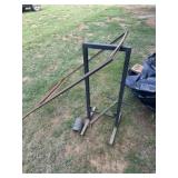 Sign frames, water valve tool