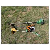 Weed eater xt600, works battery weed whip,