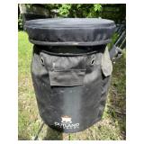 Propane Tank w/Outland Fire Bowl Cover