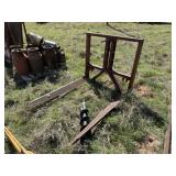 3 point bale fork