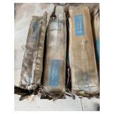 12 metal folding chairs