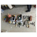 Hydraulic fittings, pins, filters, harware,