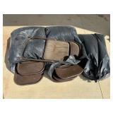 10 metal folding chairs