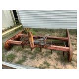 8ft 3 point 2 blade grader w/ rippers