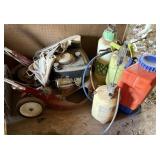 Snapper Push Mower, 4 Sprayers