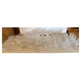 Americana Fostoria Clear Glass Dishes