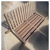 Wooden Porch Swing