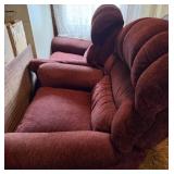 2 La-Z-Boy Cloth Rocking Recliners