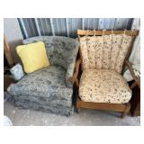 2 Vintage Occasional Chairs