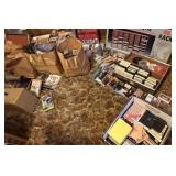 Vintage Projector, DVDs, VHS, 8-Tracks,