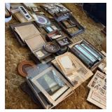 Large Lot of Picture Frames & Photo Albums
