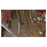 Necklaces, Rings, Earrings, Pins