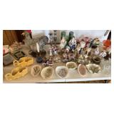Candle Holders, Figurines, Trinket Dishes,