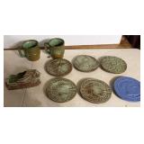 9+/- Frankoma Pottery Pieces