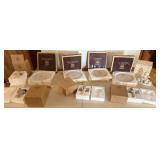 4 Willow Tree Angels, 4 Precious Moments Plates,