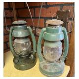 2 Air Pilot No. 2 Kerosene Lanterns