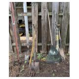 Shovels, Rake, Weed Barrier, Cultivator,