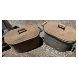 2 Vintage Boilers or Wash Basins