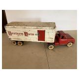 Vintage Western Auto Semi-Truck & Trailer