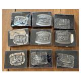 9+/- Park City Belt Buckles