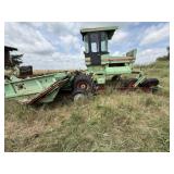 Owatonna Self-Propelled Swather w/ Swather Trailer