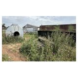 Railroad Ties, Feed Bin, Feed Storage Bin,
