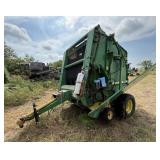 John Deere 535 Round Baler w/ Monitor