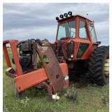 Salvage Allis Chalmers 7060 Tractor, Incomplete