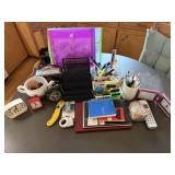 Office Supplies, Clocks, and Misc