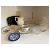 Antique Plate, Serving Dishes, & More