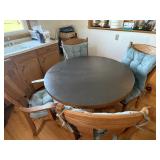 Round Dining Table with 5 Chairs