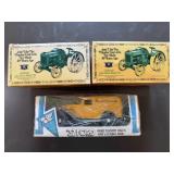 Collector John Deere and Ford Cast Iron Toys