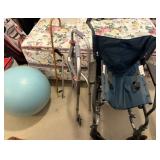 Medline Transport Chair, Rolling Walker, Cane,