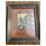 The Forty Niners Framed Liberty Head Nickel Set