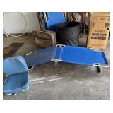 2 Cots, Stadium Seat, Suitcase,