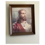 Framed Jesus Art Piece